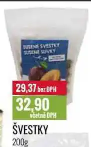 Ratio ŠVESTKY 200g nabídka