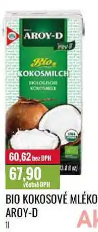 Ratio BIO KOKOSOVÉ MLÉKO AROY-D 1l nabídka