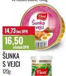 Ratio ŠUNKA S VEJCI 120g nabídka
