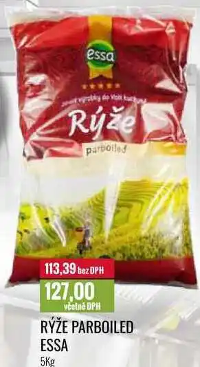 Ratio RÝŽE PARBOILED ESSA 5Kg nabídka