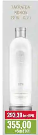 Ratio TATRATEA KOKOS 22% 0,7l nabídka