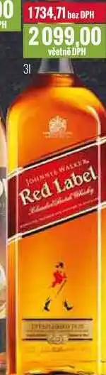 Ratio JOHNNIE WALKER Red Label 3l nabídka