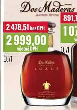 Ratio Dos Maderas 0,7l nabídka