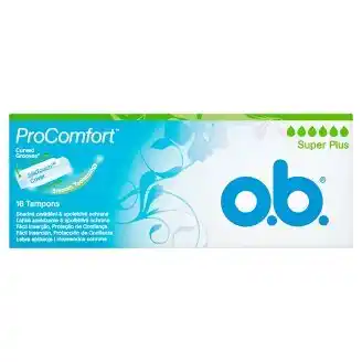 Barvy a laky drogerie O.B. ProComfort tampony, vybrané druhy 16ks nabídka