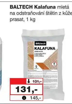 Barvy a laky drogerie BALTECH Kalafuna mletá na odstraňování štětin z kůže prasat, 1 kg nabídka