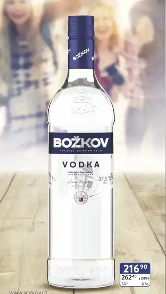Qanto BOŽKOV VODKA nabídka