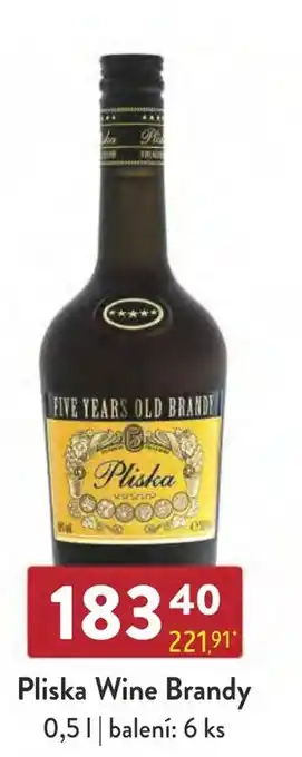 Qanto Pliska Wine Brandy nabídka
