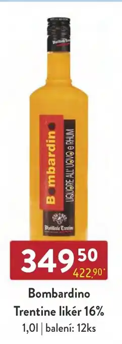 Qanto Bombardino Trentine likér 16% nabídka