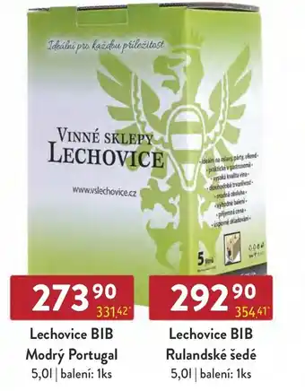 Qanto Lechovice BIB Modrý Portugal nabídka