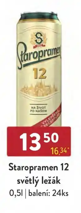Staropramen 12 světlý ležák