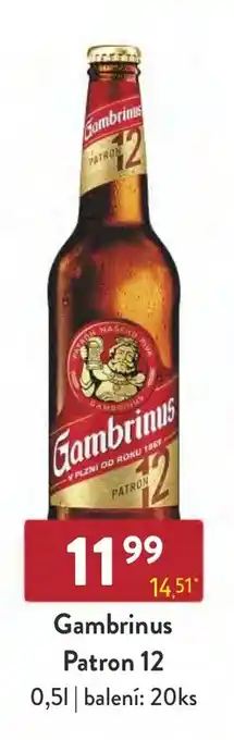 Qanto Gambrinus Patron 12 nabídka