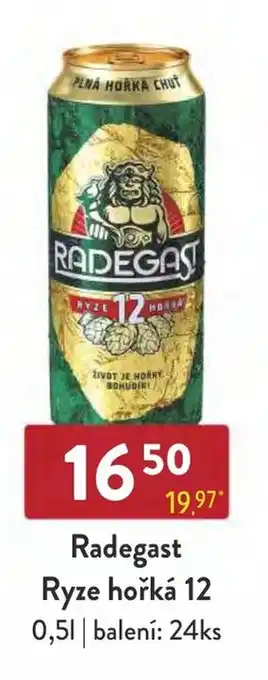 Qanto Radegast Ryze hořká 12 nabídka