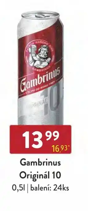 Qanto Gambrinus Originál 10 nabídka