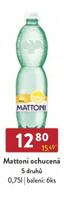Qanto Mattoni ochucená 5 druhů nabídka