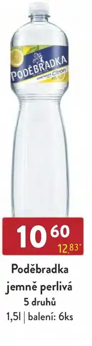 Qanto Poděbradka jemně perlivá 5 druhů nabídka