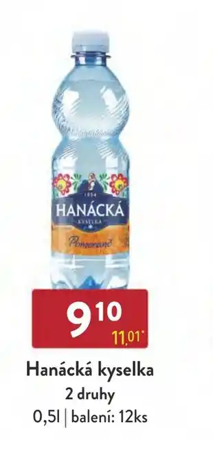 Qanto Hanácká kyselka 2 druhy nabídka