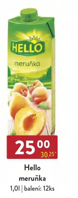 Qanto Hello meruňka nabídka
