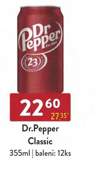 Qanto Dr.Pepper Classic 355ml nabídka