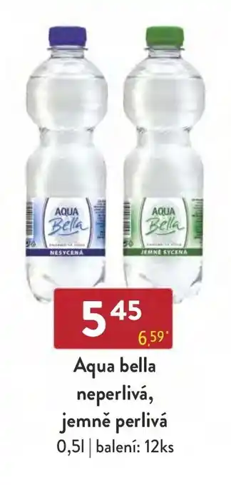 Qanto Aqua bella neperlivá, jemně perlivá nabídka