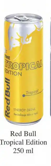 Qanto Red Bull Tropical Edition 250 ml nabídka
