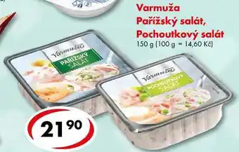CBA Varmuža Pařížský salát, Pochoutkový salát, 150 g nabídka