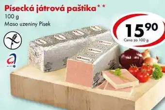 CBA Písecká játrová paštika, 100 g nabídka