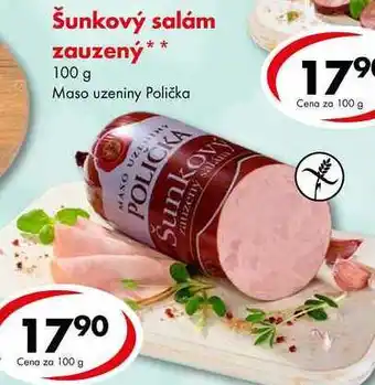 CBA Šunkový salám zauzený, 100 g nabídka