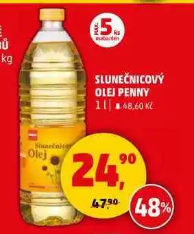 Penny Market SLUNEČNICOVÝ OLEJ PENNY, 1 l nabídka