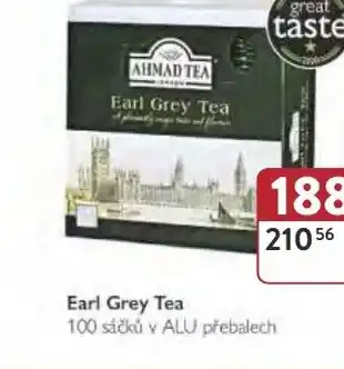Qanto AHMAD TEA Earl Grey Tea nabídka