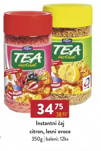 Qanto Instantní čaj citron, lesní ovoce nabídka