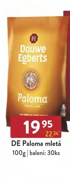 Qanto DE Paloma mletá 100g nabídka