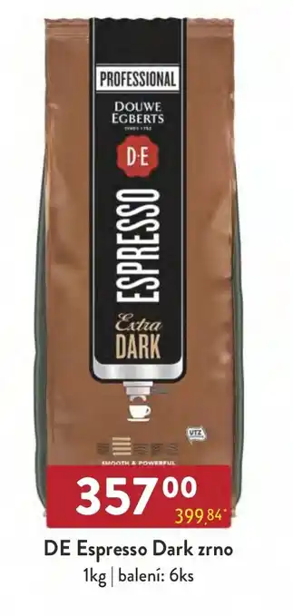 Qanto DE Espresso Dark zrno 1kg nabídka