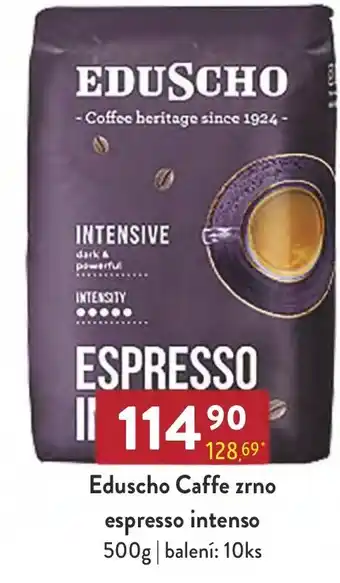 Eduscho Caffe zrno espresso intenso 500g