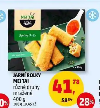 Penny Market JARNÍ ROLKY MEI TAI různé druhy mražené, 400 g nabídka