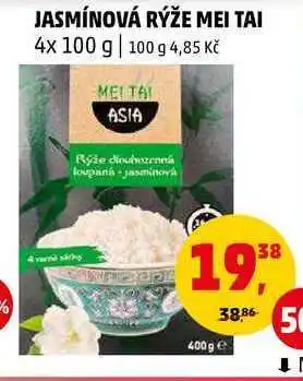 Penny Market JASMÍNOVÁ RÝŽE MEI TAI, 4x 100 g nabídka