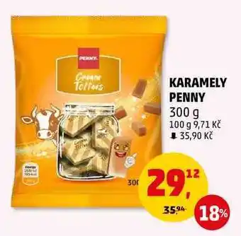 Penny Market KARAMELY PENNY, 300 g nabídka