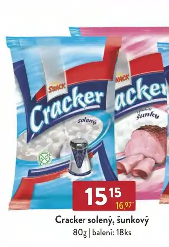 Qanto Cracker solený, šunkový 80g nabídka