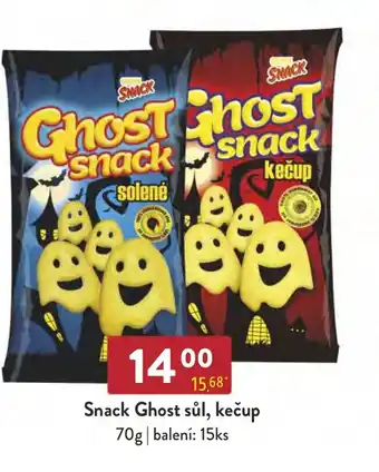 Qanto Snack Ghost sůl, kečup 70g nabídka