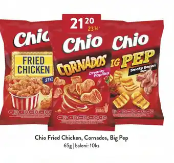Qanto Chio Fried Chicken, Cornados, Big Pep 65g nabídka
