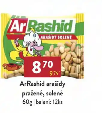 Qanto ArRashid arašídy pražené, solené 60g nabídka