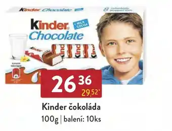 Qanto Kinder čokoláda 100g nabídka