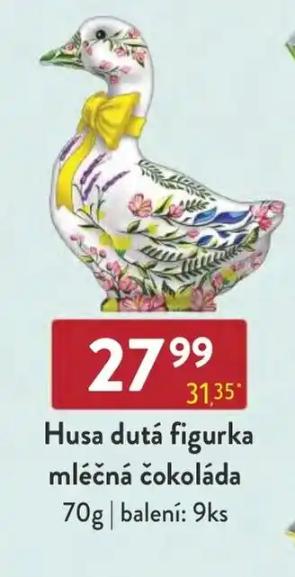 Qanto Husa dutá figurka mléčná čokoláda 70g nabídka
