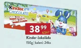Qanto Kinder čokoláda 150g nabídka