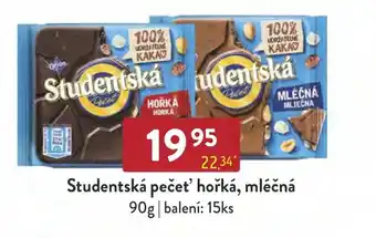 Qanto Studentská pečet' hořká, mléčná 90g nabídka
