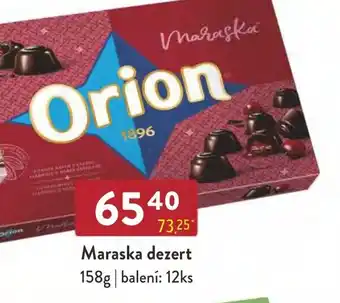 Qanto Maraska dezert nabídka