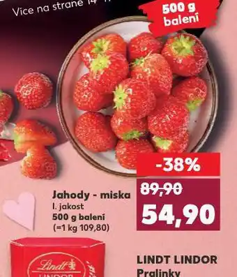 Kaufland Jahody nabídka