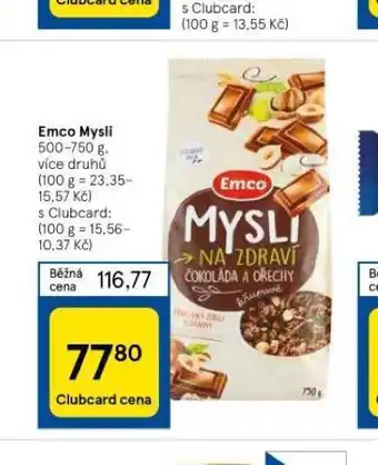 Tesco Emco mysli nabídka