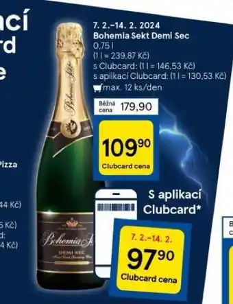 Tesco Bohemia sekt demi sec nabídka