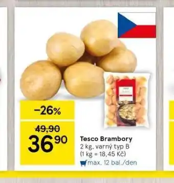 Tesco Tesco brambory nabídka