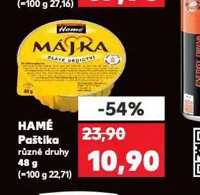 Kaufland Hamé paštika nabídka